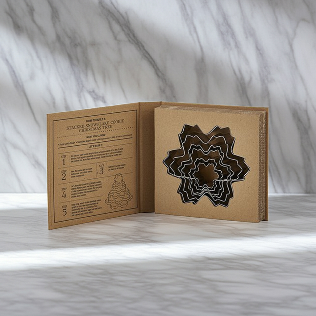 Snowflake Cookie Cutter Book Box (6-Piece), photo 5