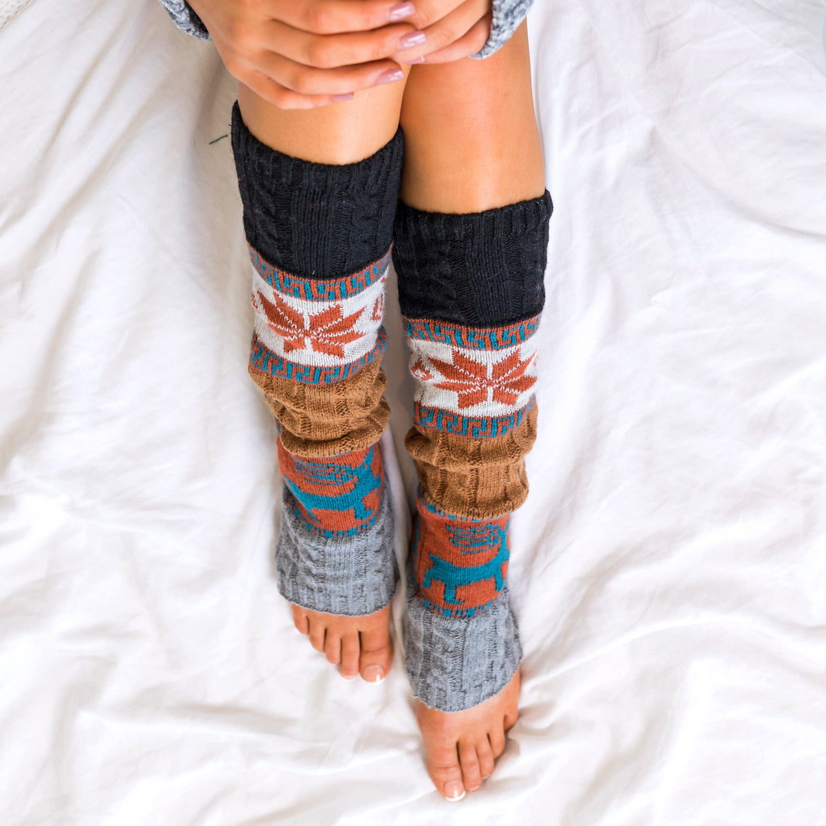 The Nordic Snowflake Leg Warmers, photo 12