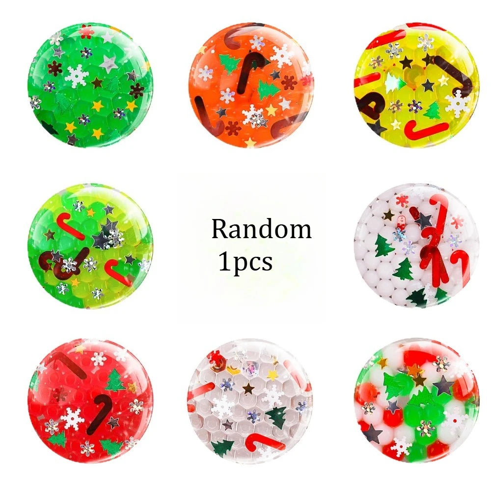 The Mini Christmas Squeeze Balls