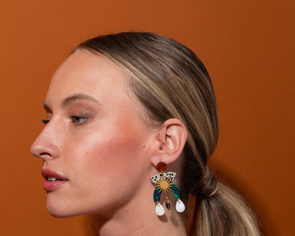 The Shell Sunburst Earrings, photo 2