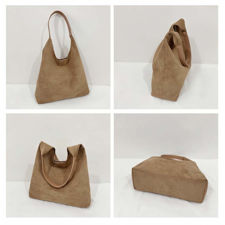 The Andrea 2-in-1 Suede Hobo