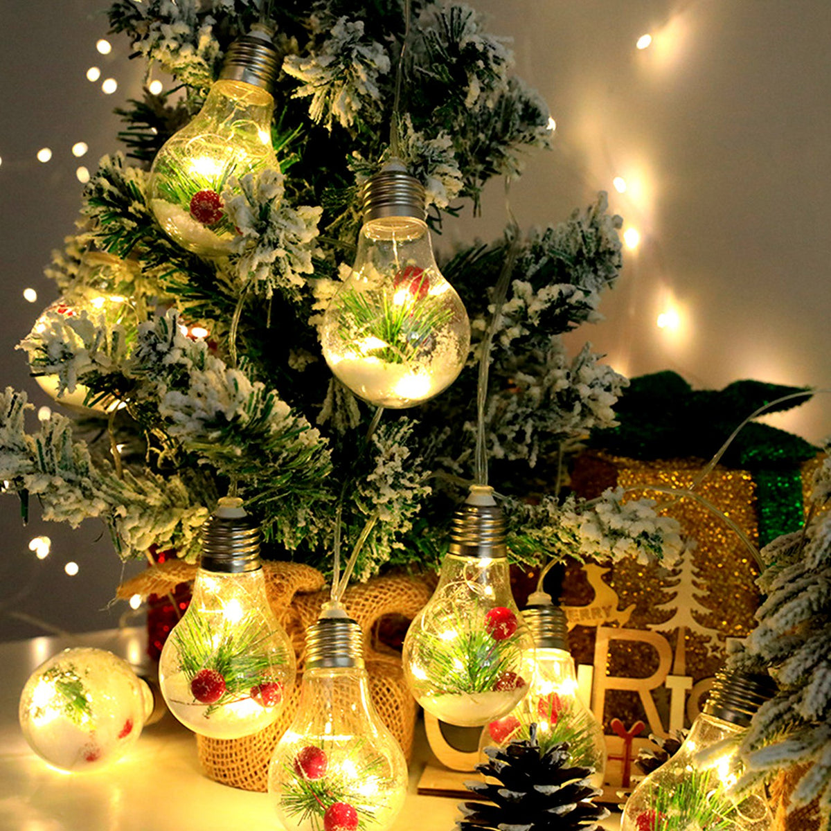 Snow Globe String Lights (13.8 ft), photo 7