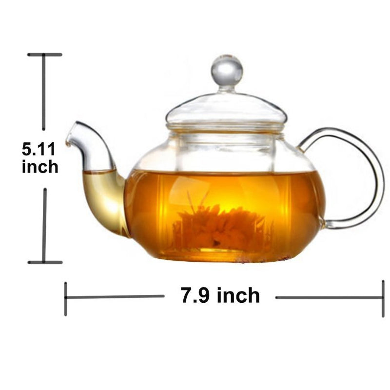 Teapot Set with Infuser, Warmer & 6 Cups, photo 3