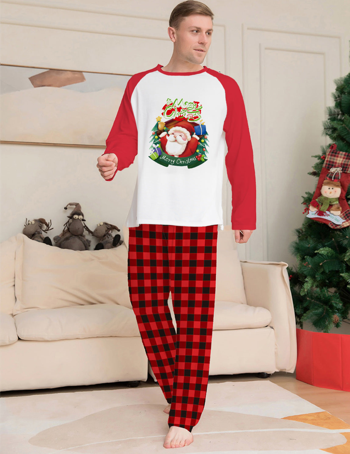 The Plaid Family Christmas Pajamas