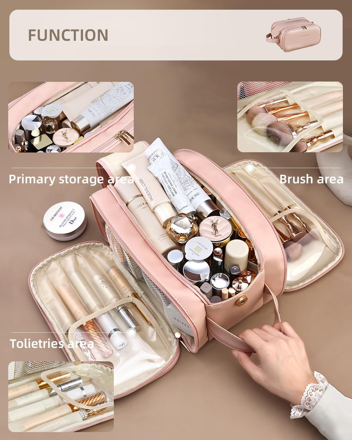 The Open-Flat Makeup Bag, photo 5