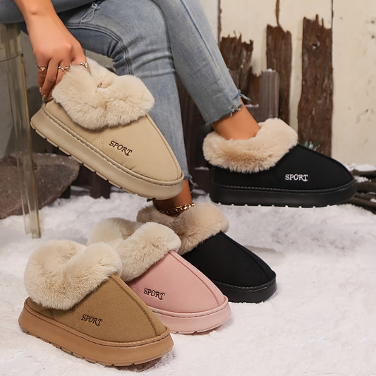 The Cozy Suede Slippers