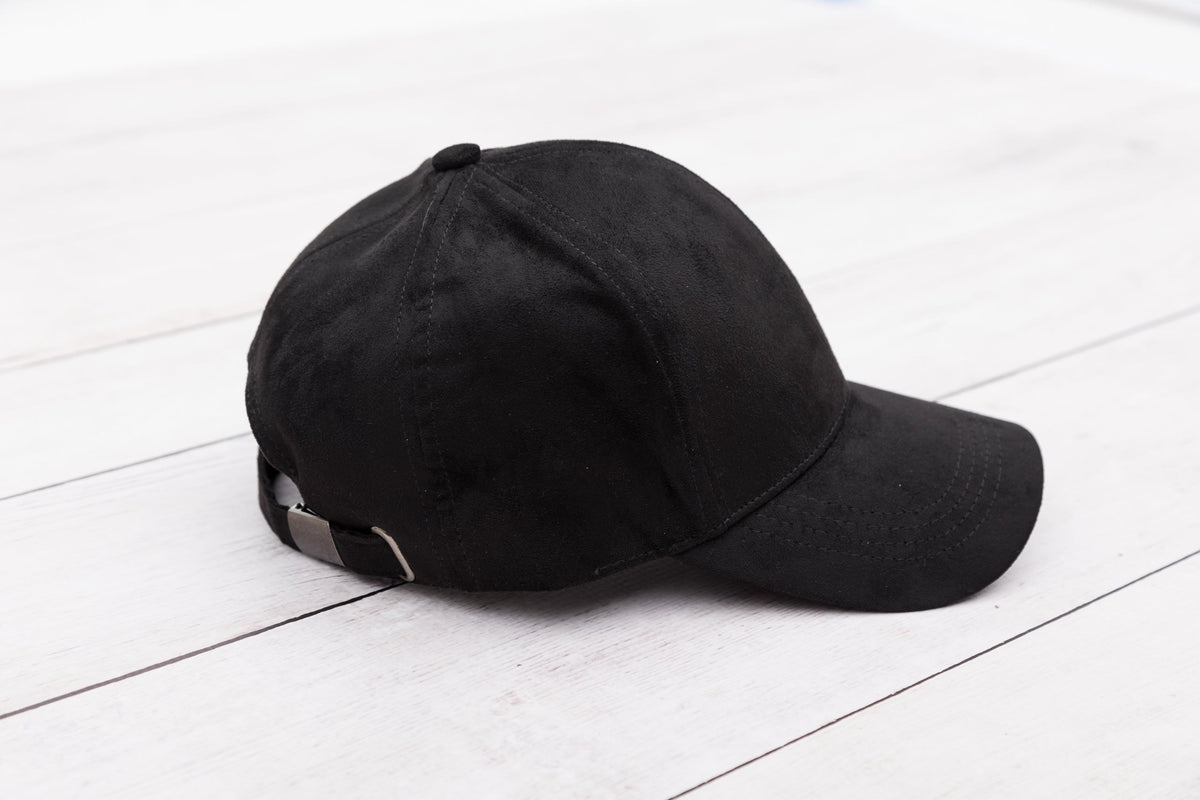 The Suede Boyfriend Cap