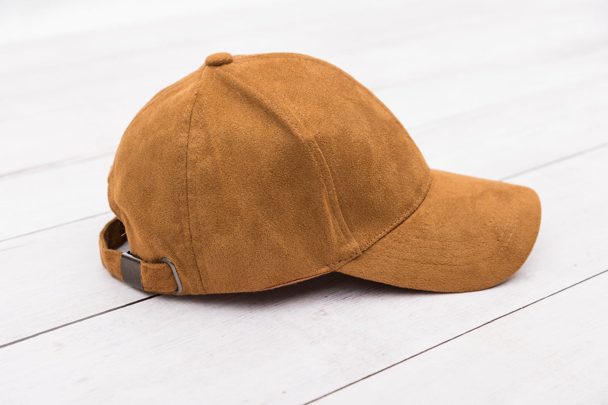 The Suede Boyfriend Cap