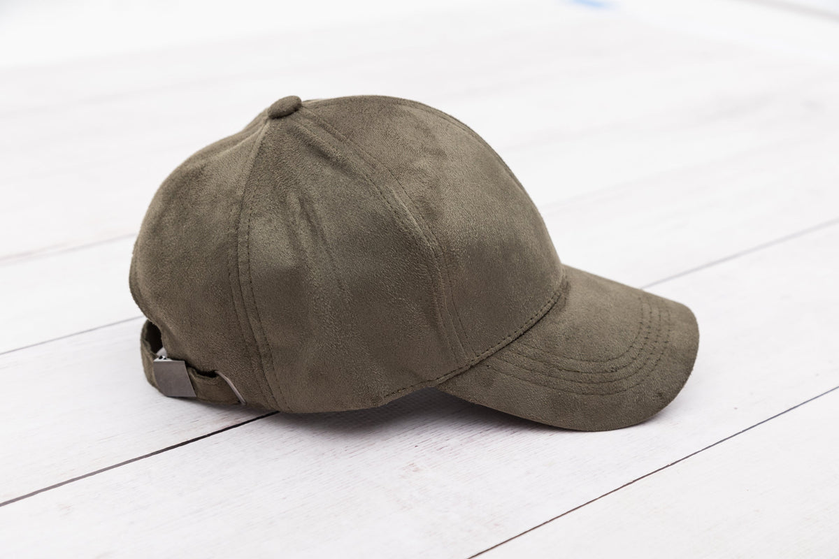 The Suede Boyfriend Cap