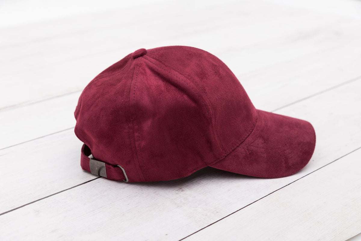The Suede Boyfriend Cap