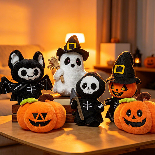 Spooky Little Friends Halloween plush toys
