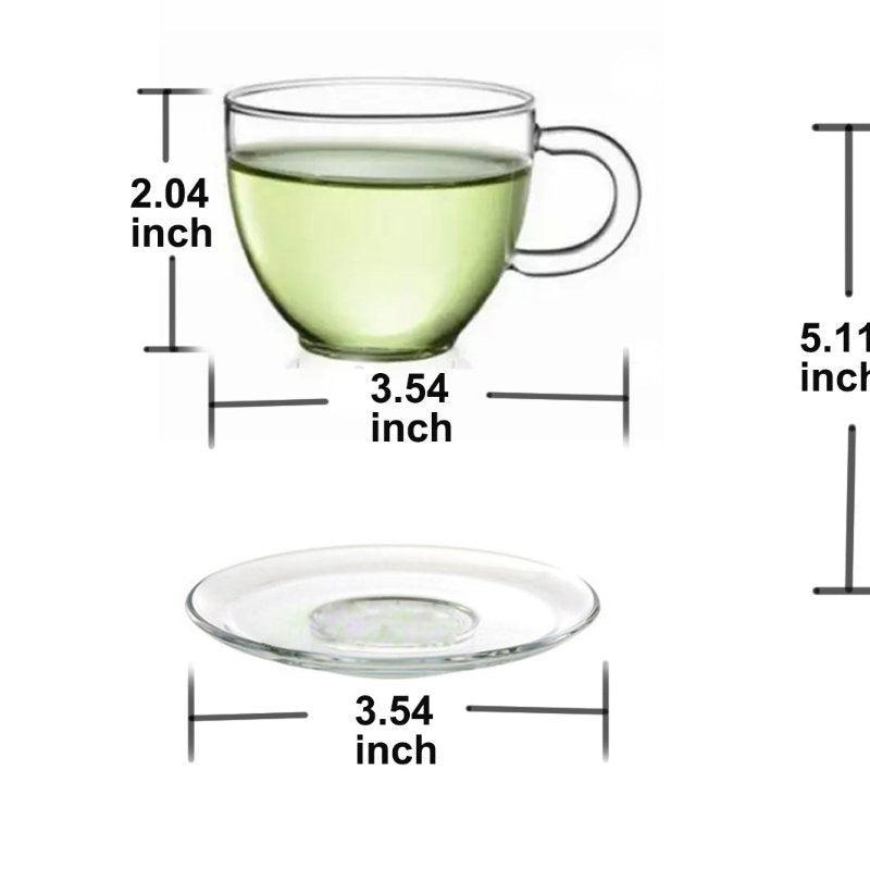 Teapot Set with Infuser, Warmer & 6 Cups, photo 5