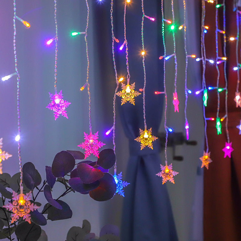 Solar Icicle Curtain Lights (16 ft), photo 8