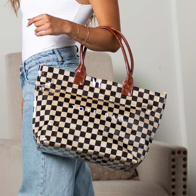 The Brooklyn Checkered Tote, photo 5