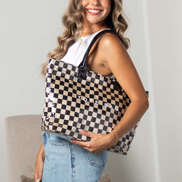 The Brooklyn Checkered Tote, photo 8
