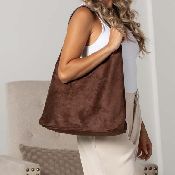 The Andrea 2-in-1 Suede Hobo, photo 3