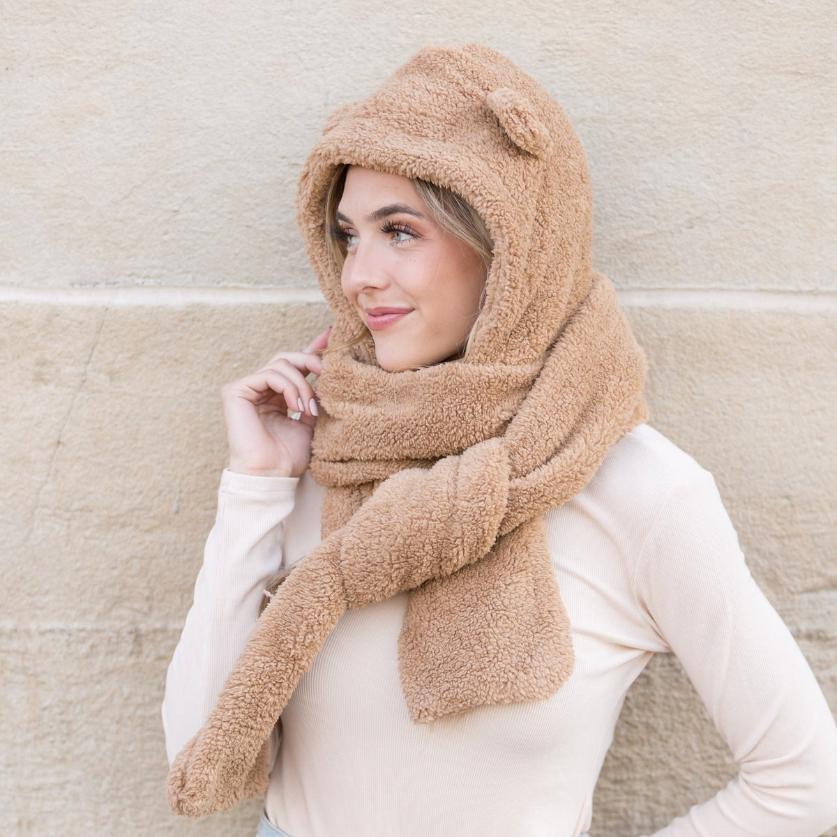 The Teddy Bear Hooded Scarf, photo 4