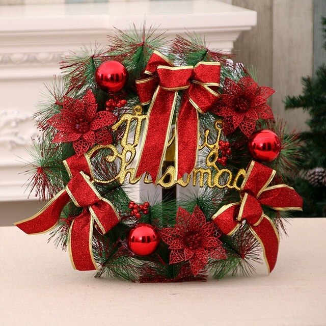 Shatterproof Ornament Wreath (12-inch)