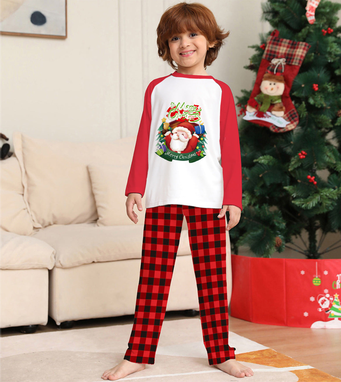 The Plaid Family Christmas Pajamas