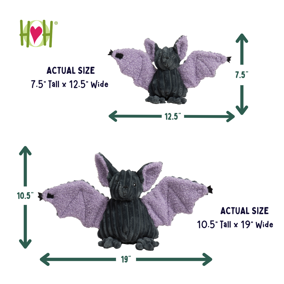 Baxter Bat Halloween Dog Toy, photo 6