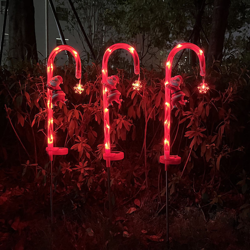 Solar Candy Cane Pathway Lights, photo 3
