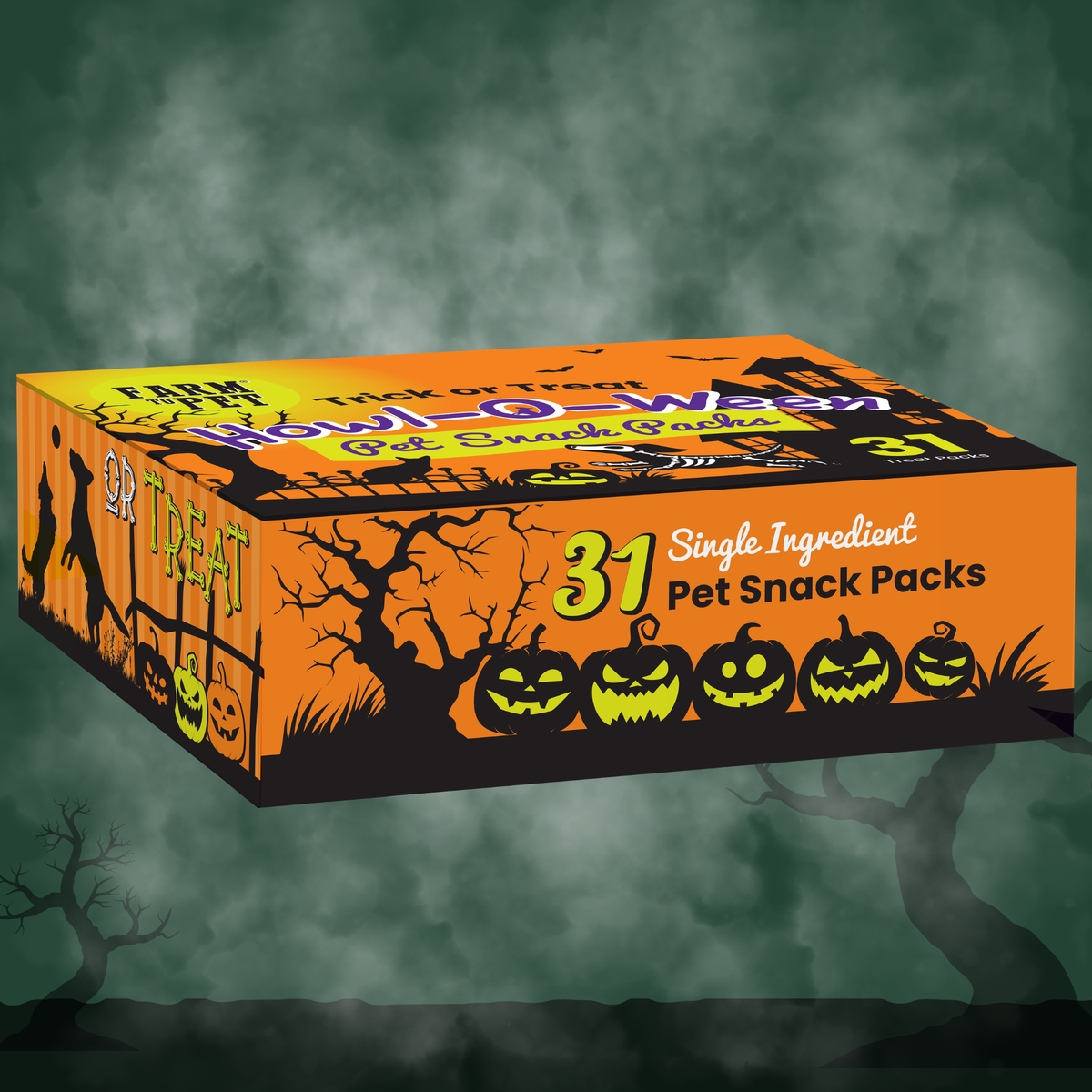 Howl-o-ween Dog Treat Box, photo 3
