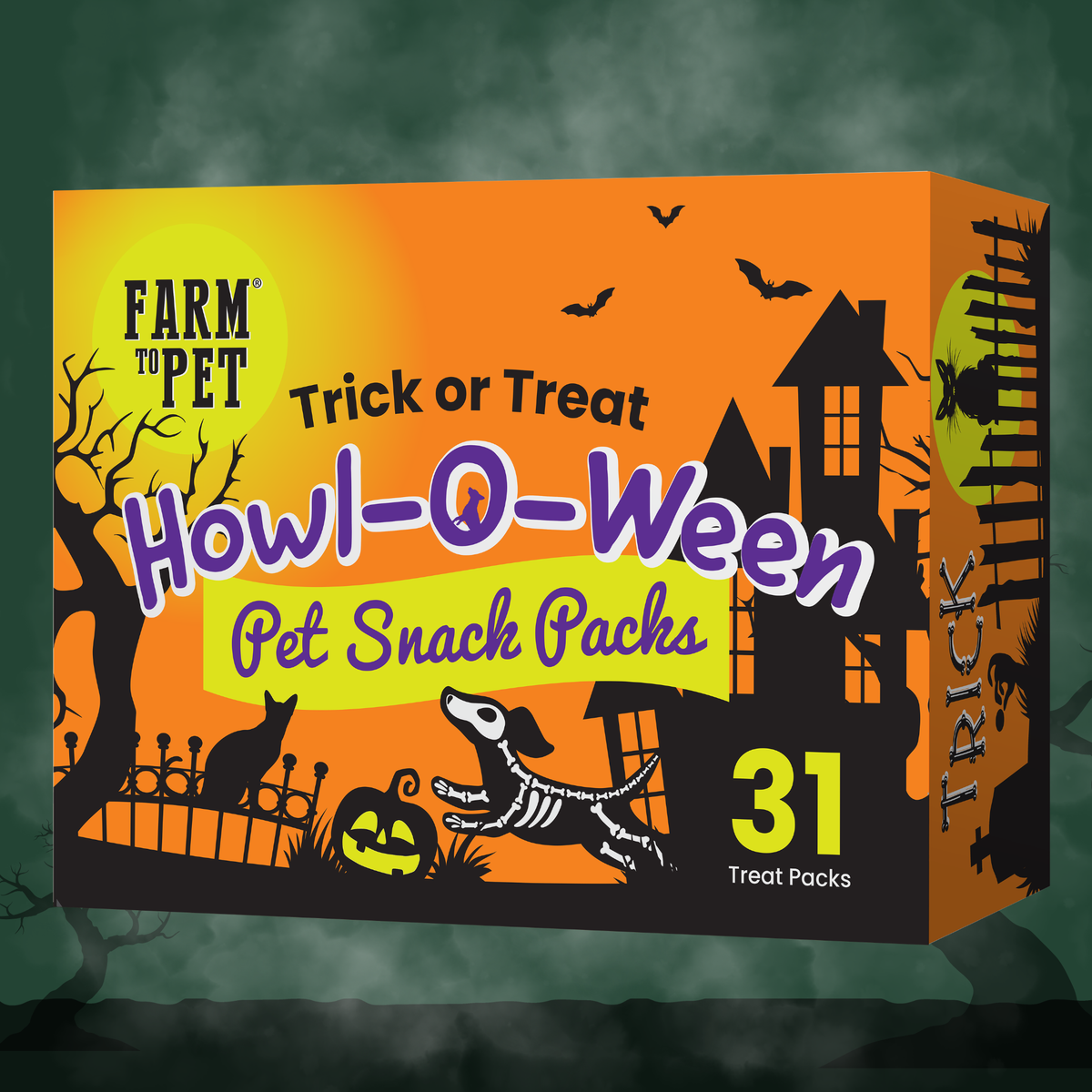Howl-o-ween Dog Treat Box, photo 2