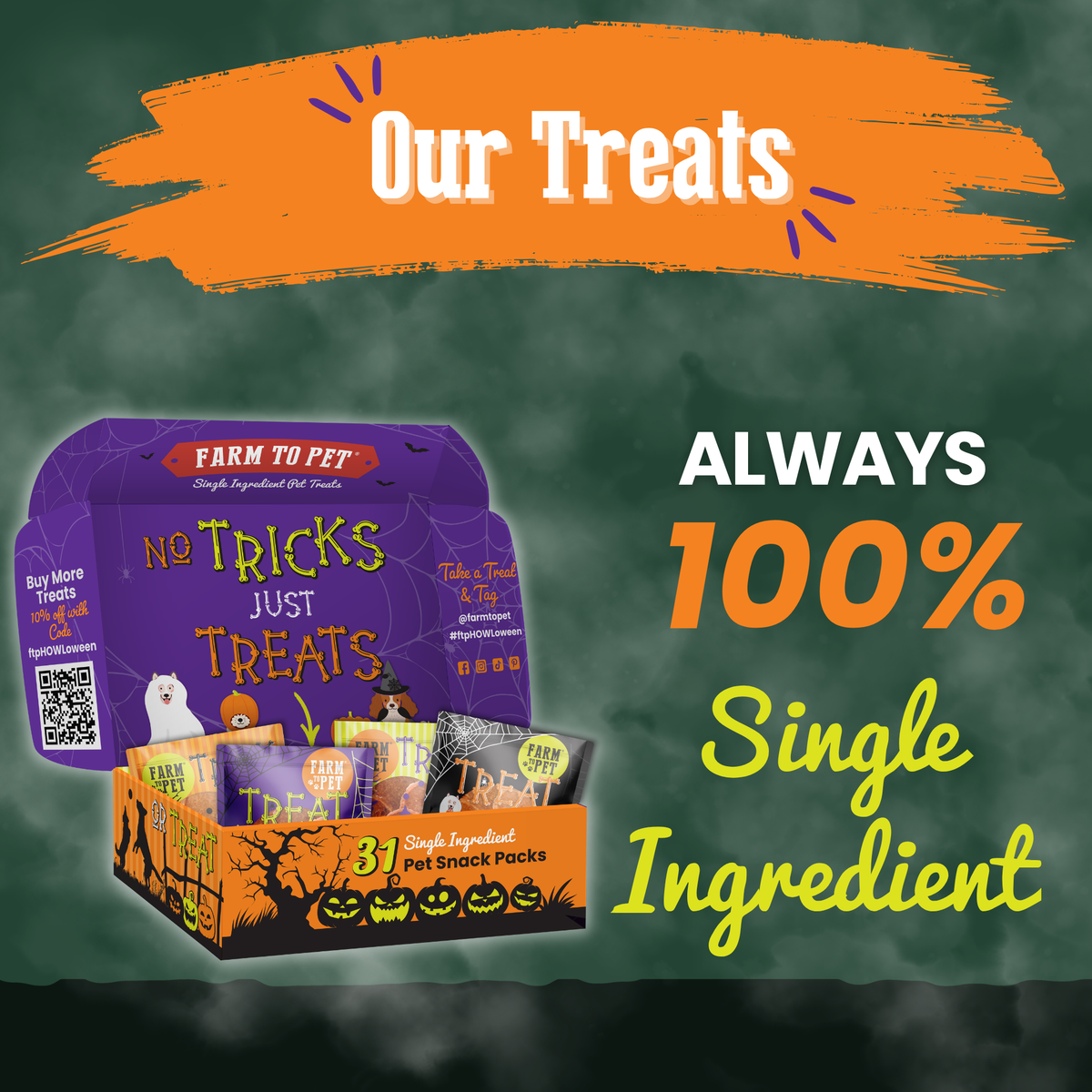 Howl-o-ween Dog Treat Box, photo 5