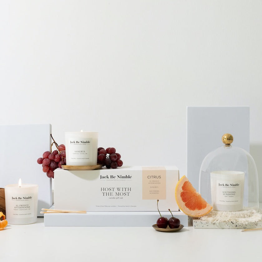 Host With The Most Soy Candle Gift Set (Citrus), photo 2