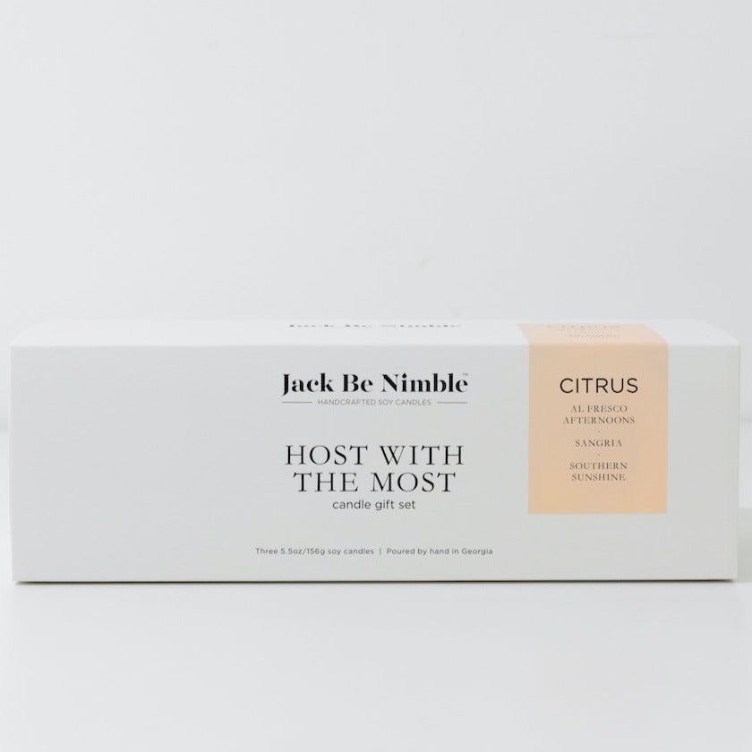 Host With The Most Soy Candle Gift Set (Citrus), photo 3