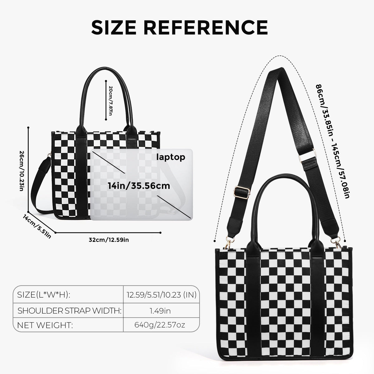The Dallas Checkered Tote, photo 11