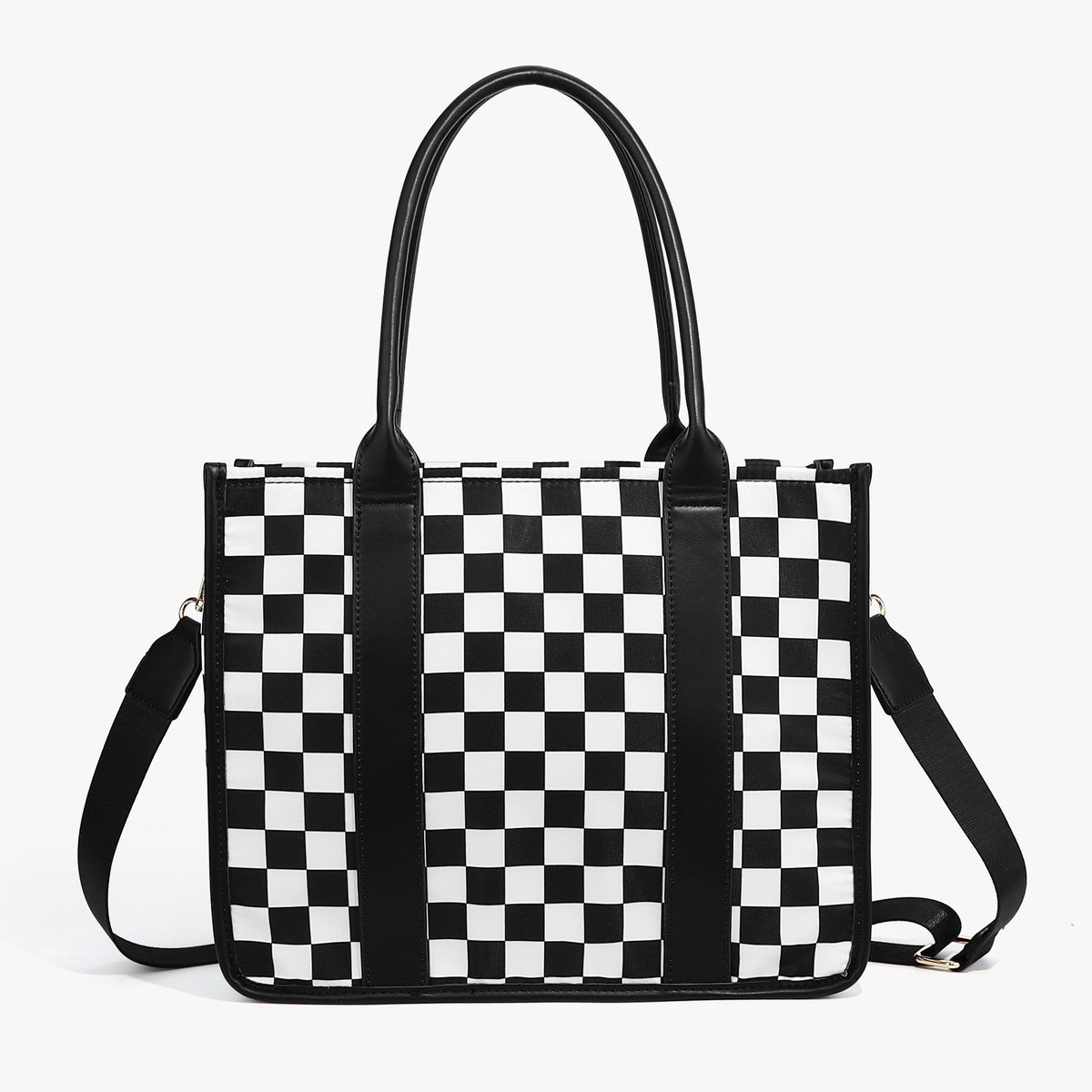 The Dallas Checkered Tote