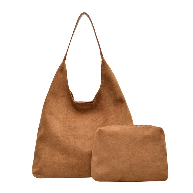 The Andrea 2-in-1 Suede Hobo, photo 9