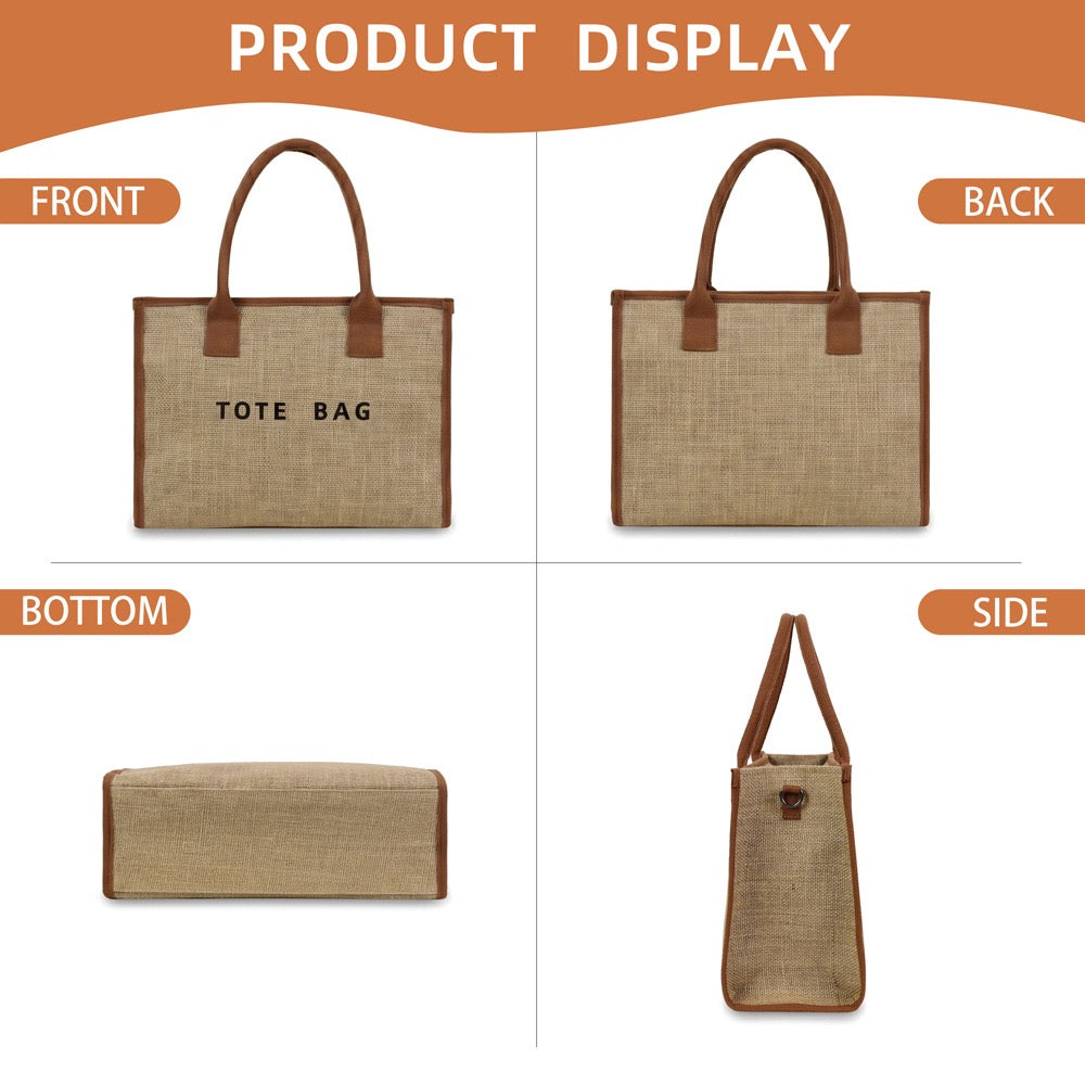 The Clare Jute Tote, photo 7