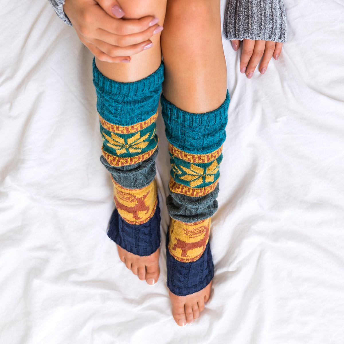 The Nordic Snowflake Leg Warmers, photo 10