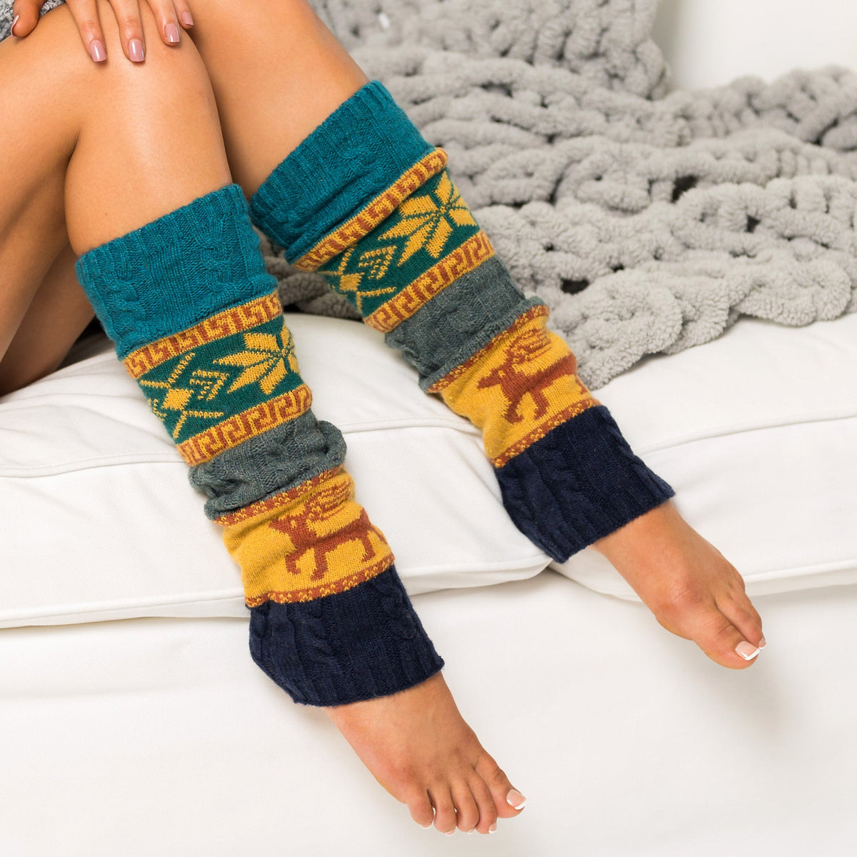 The Nordic Snowflake Leg Warmers, photo 11