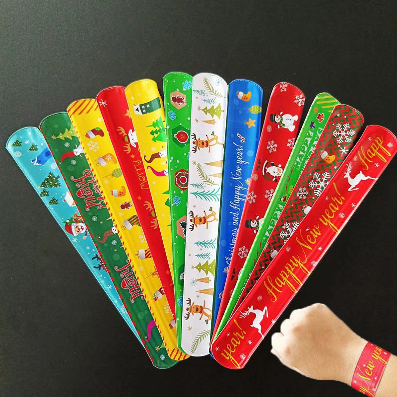 The Christmas Slap Bracelets