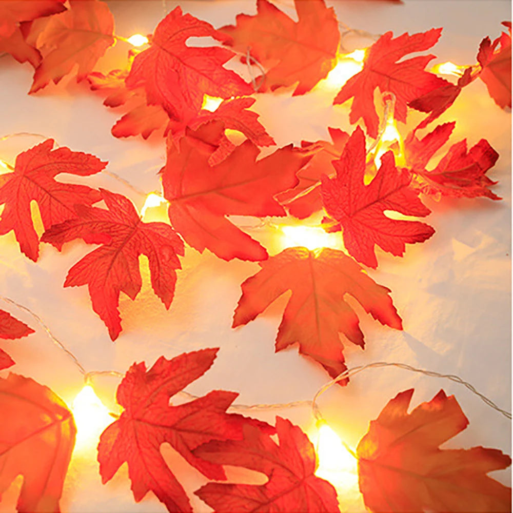 The Maple Leaf Lantern Garland, photo 3