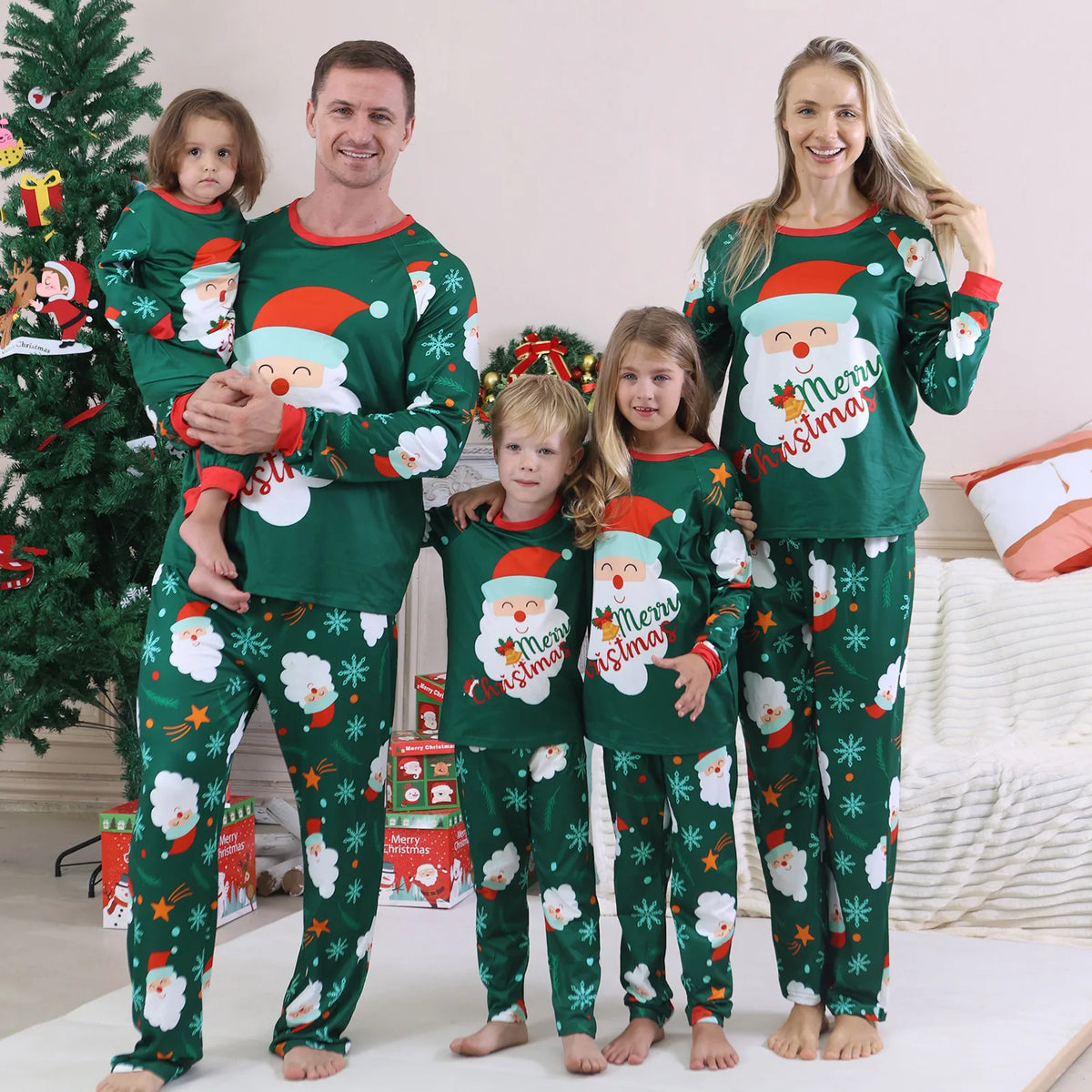 The Santa Print Family Pajamas, photo 2