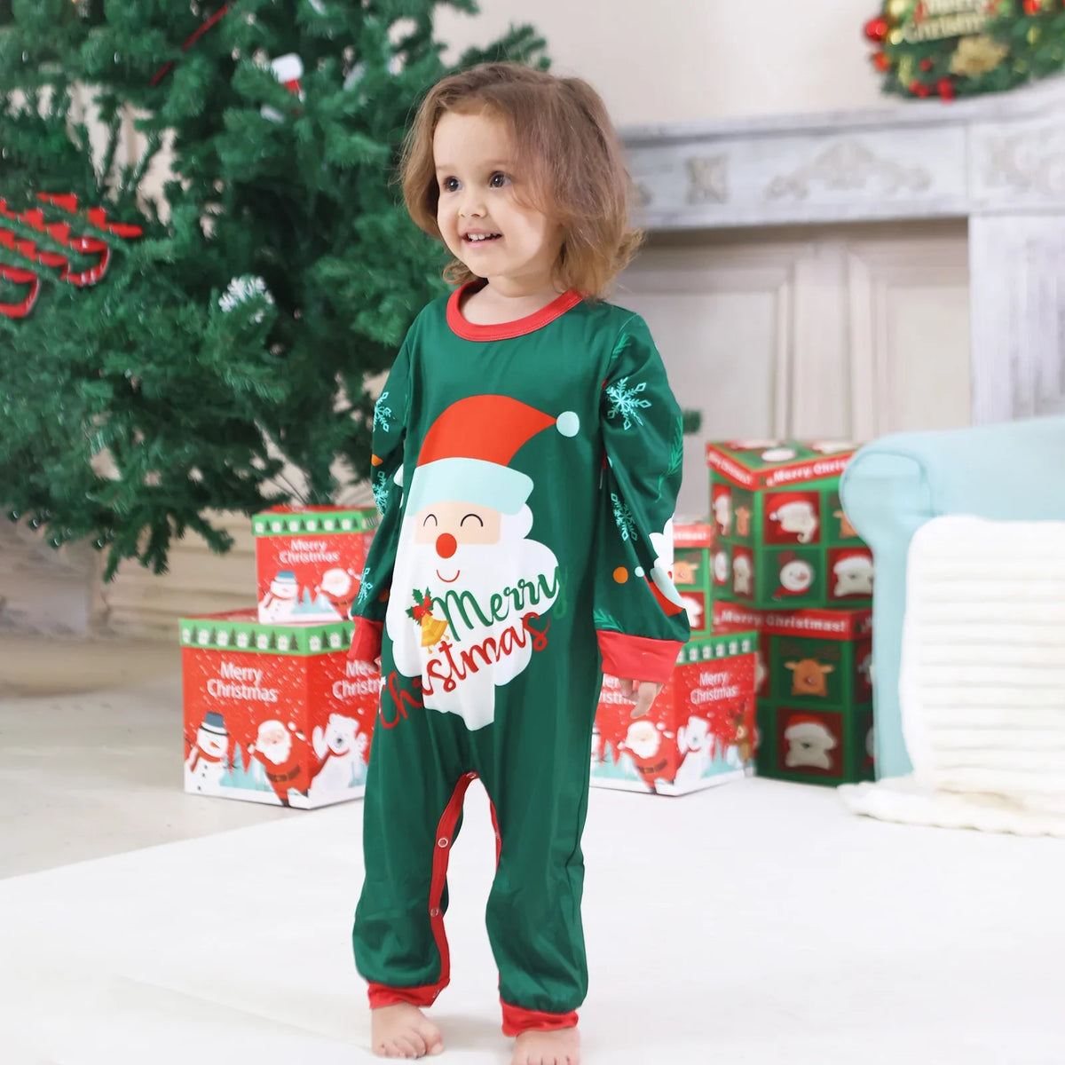 The Santa Print Family Pajamas, photo 6