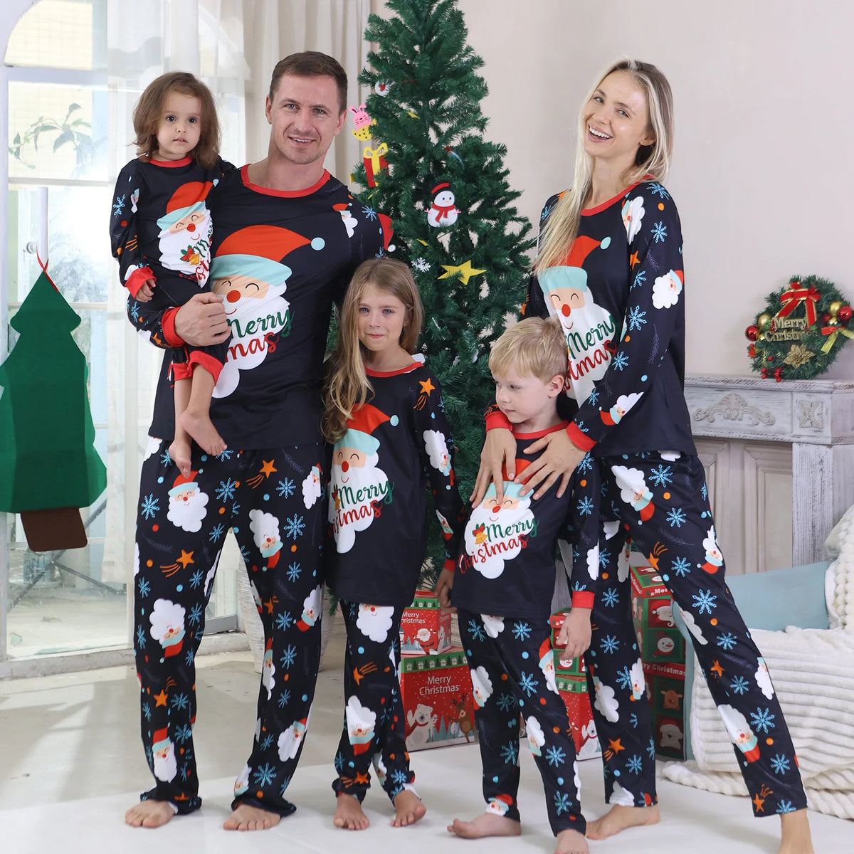 The Santa Print Family Pajamas, photo 9