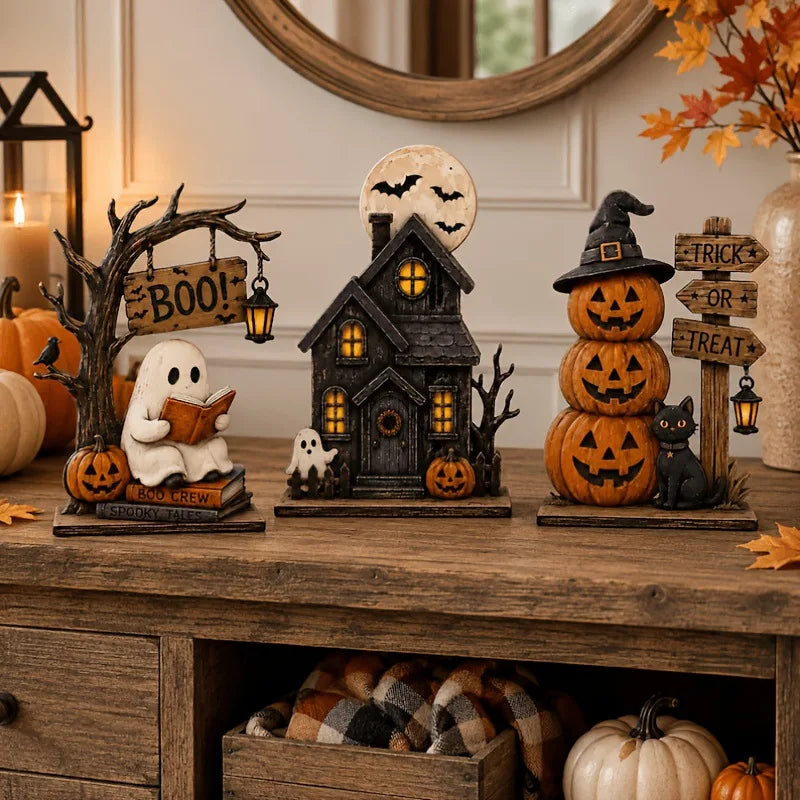 The Haunted Library Figurine Trio, photo 3