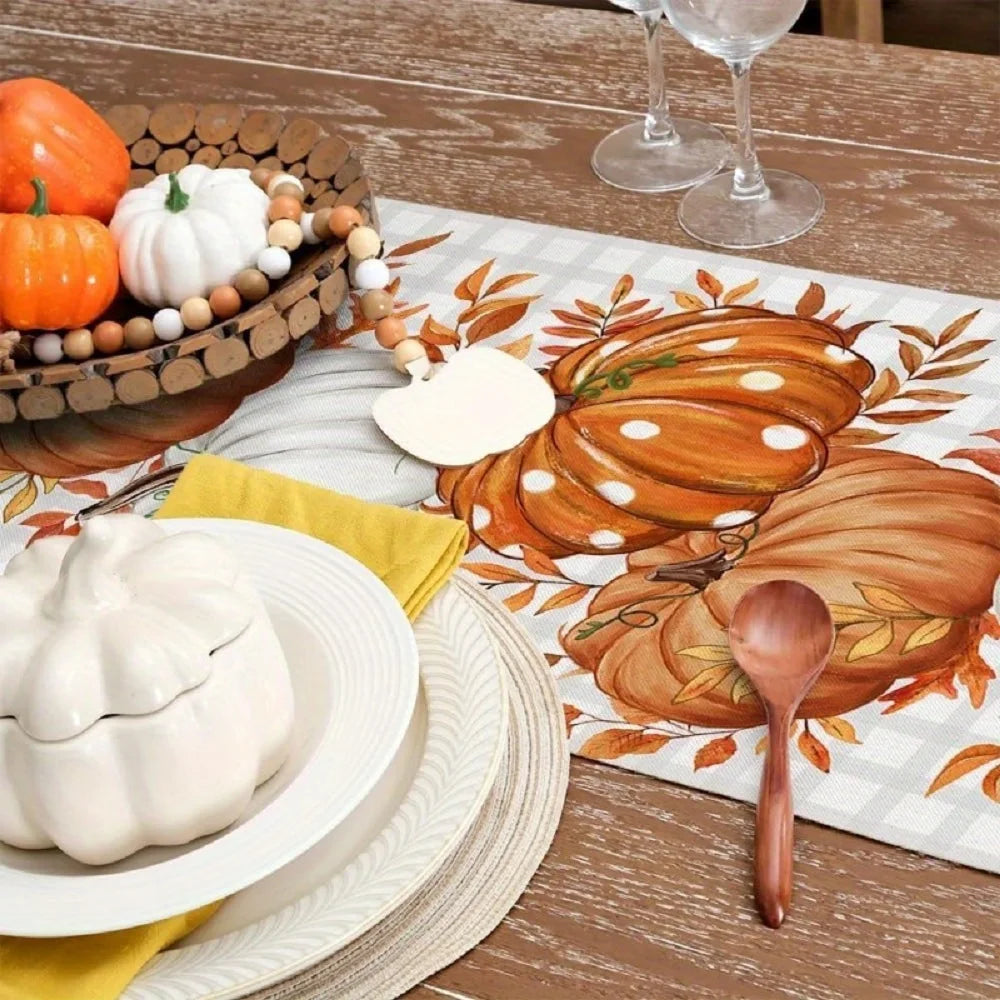 The Polka Dot Pumpkin Table Runner, photo 4
