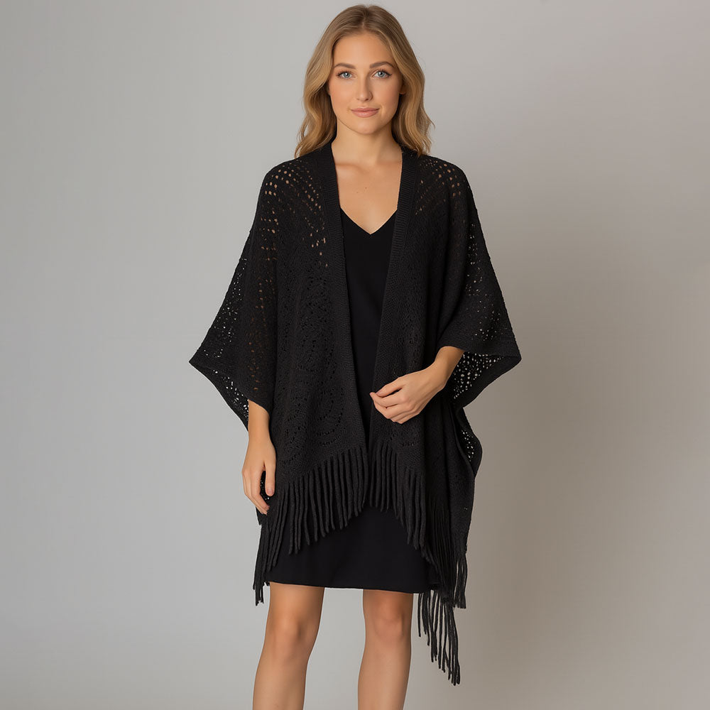 Fringe Crochet Wrap