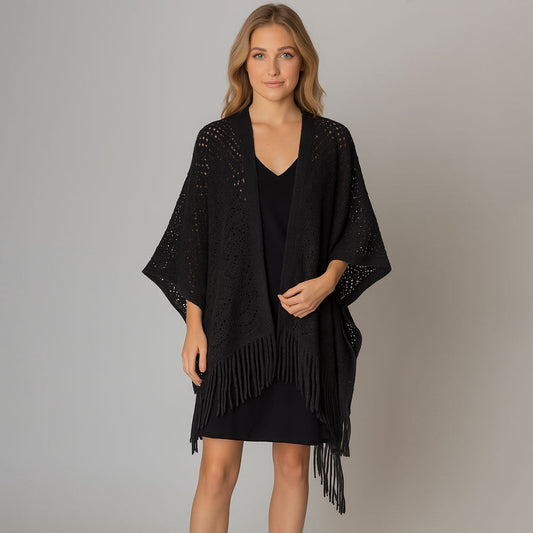 Fringe Crochet Wrap