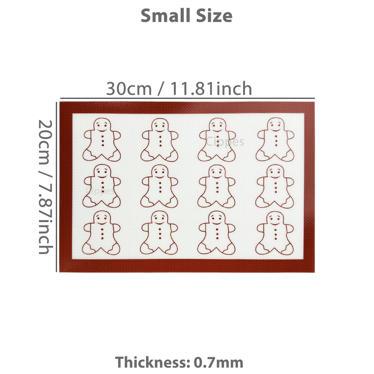 The Christmas Cookie Mat