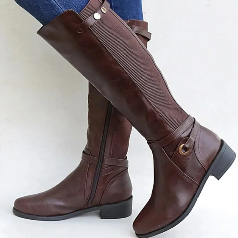 The Buckle Riding Boot