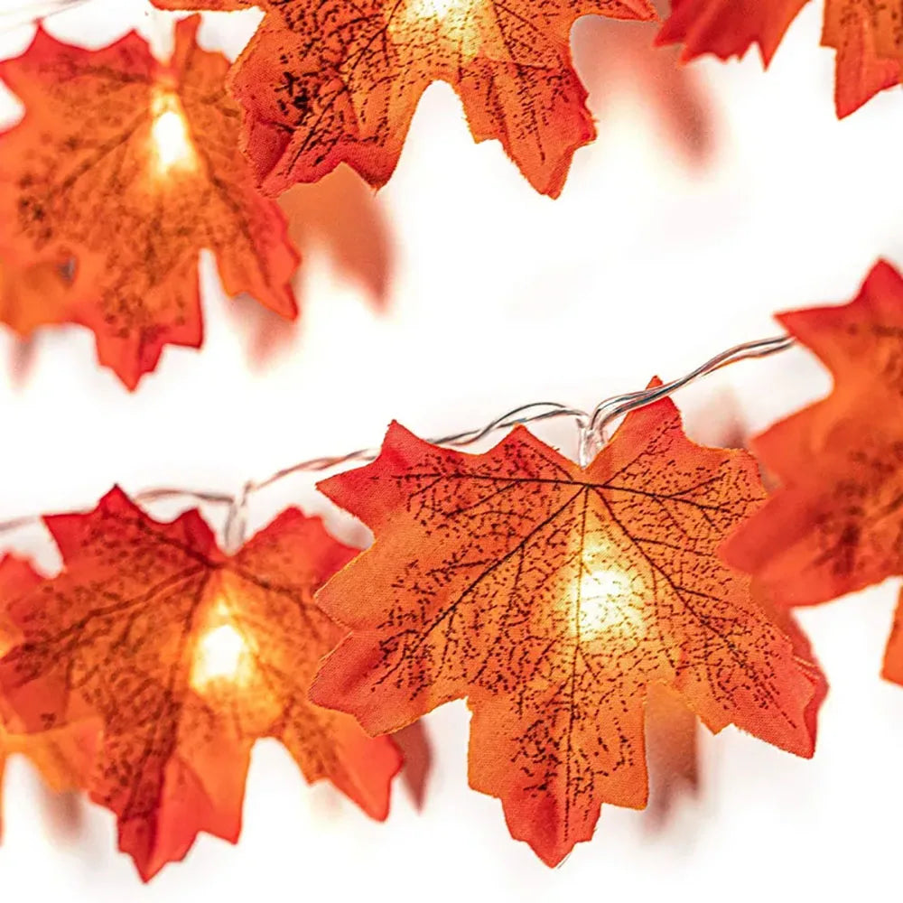 The Maple Leaf Lantern Garland, photo 2