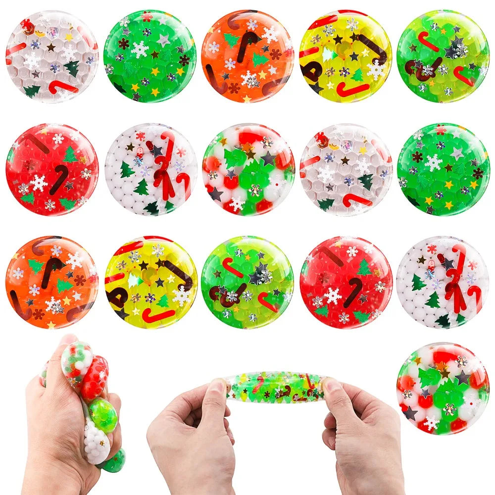 The Mini Christmas Squeeze Balls