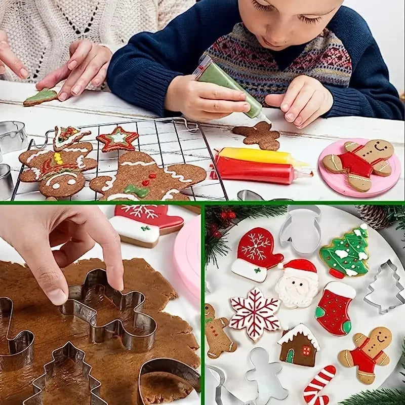 The Christmas Cookie Cutter Set (9 Pieces)
